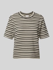 T-shirt z imitacji dzianiny od Jake*s Collection - 4