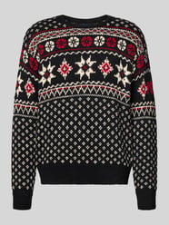 Strickpullover im Allover-Look mit Rundhalsausschnitt von Polo Ralph Lauren - 21