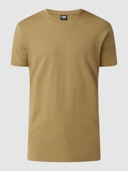 T-shirt z bawełny  od URBAN CLASSICS Zielony - 28