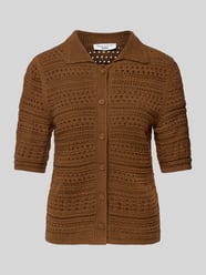 Strickpullover mit Lochmuster von Marc O'Polo Denim - 1