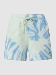 Sweatshorts in batiklook, model 'Seatac' van Dickies Groen - 10