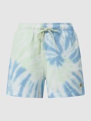 Sweatshorts in batiklook, model 'Seatac' van Dickies Groen - 15