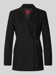 Regular Fit Longblazer mit Viskose-Anteil Modell 'Alinde' von HUGO - 48
