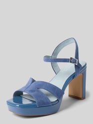 Sandaaltjes van echt rundleer van Tamaris - 24