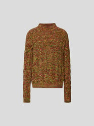 Sweatshirt mit Zopfmuster von Marni Bordeaux - 6