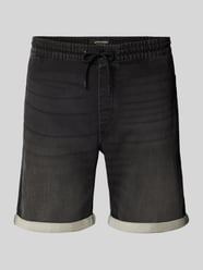 Regular Fit Jeansshorts mit elastischem Bund Modell 'RICK' von JACK & JONES - 44