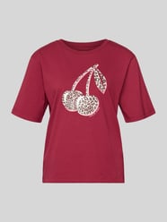 T-shirt z nadrukiem z motywem od Marc Cain - 48