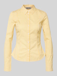 Getailleerd Overhemdblouse met Overhemdkraag van REVIEW - 22