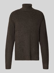 Gebreide pullover in riblook met col van Lindbergh - 29
