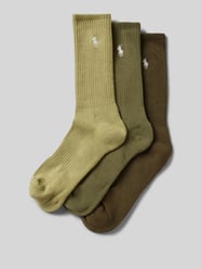 Socken mit Logo-Stitching im 3er-Pack von Polo Ralph Lauren Underwear Grün - 5