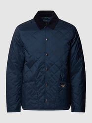 Gewatteerd jack met labelstitching, model 'CRESTED HERRON' van Barbour Blauw - 31