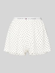 Korte pyjamabroek met elastische band van TOMMY HILFIGER - 15