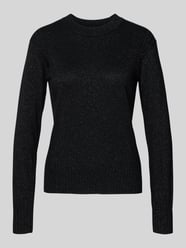 Sweter z dzianiny o kroju regular fit z domieszką kaszmiru od ARMANI EXCHANGE - 9