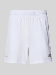 Sweatshorts mit elastischem Bund von EA7 Emporio Armani - 8
