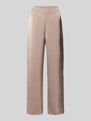 Hose aus Satin mit elastischem Bund von Little Mistress Beige - 32
