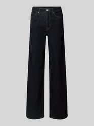 Jeansy z szeroką nogawką z mieszanki bawełny model ‘MADISON’ od Only - 19