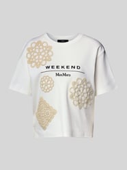 T-Shirt mit Motiv-Stitching Modell 'LECCO' von Weekend Max Mara - 16