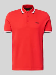 Koszulka polo o kroju regular fit z czystej bawełny model „PADDY” od BOSS Green - 3