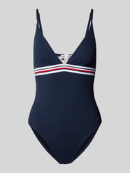 Badeanzug mit Logo-Tape von TOMMY HILFIGER - 15