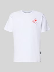 T-shirt met motiefprint, model 'Make Time For Wine' van Dedicated - 31