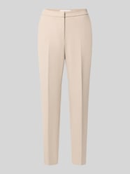 Regular fit smalle broek met zij-steekzakken model 'DORO' van Raffaello Rossi Beige - 41