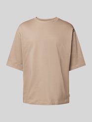 Oversized T-shirt met ronde hals, model 'MILLENIUM' van Only & Sons Bruin - 39