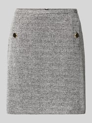 Minirok met viscose van Christian Berg Woman Selection Beige - 35