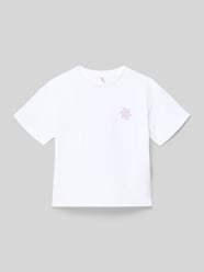 regular fit T-shirt van puur katoen model 'SUN-VERAS' van ONLY - 1