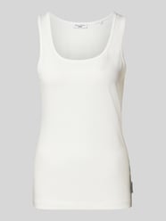 Tanktop met boothals van Marc O'Polo Denim - 36