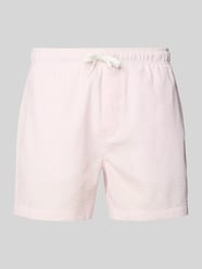 Badehose mit elastischem Bund Modell 'TED' von ONLY & SONS Pink - 32