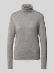 Rollkragenpullover aus Kaschmir mit Rollsaum von Hemisphere - 5