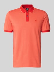 koszulka polo o kroju regular fit z wyhaftowanym logo od LERROS - 32
