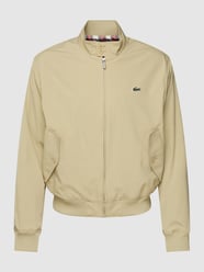 Blouson met labeldetail van Lacoste Wit - 37