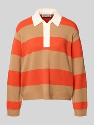 Sweter z dzianiny w kroju regular fit z Mieszanka wełny i Domieszka kaszmiru Model 'JARN' od Essentiel Antwerp - 8