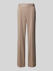 Stoffhose mit elastischem Bund Modell 'AVA' von Cambio Beige - 1