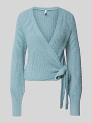 Regular Fit Strickjacke mit Rippenmuster Modell 'AMANDA' von Only - 29