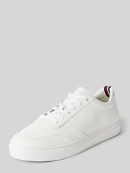 Sneakers van leer met labeldetail van Tommy Hilfiger - 7