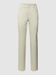 Broek in 5-pocketmodel, model 'CORA' van Zerres Groen - 35