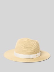 Strohoed met hoedband model 'PCK CL FD U' van Lauren Ralph Lauren Beige - 36