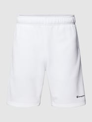 Sweatshorts mit Label-Print von CHAMPION Weiß - 41