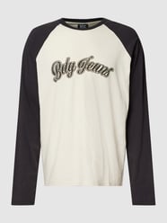 Longsleeve mit Motiv-Print Modell 'RAGLAN' von BDG Urban Outfitters Beige - 25