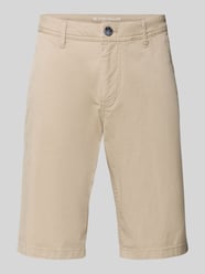 Szorty chino o kroju slim fit z mieszanka bawełny od Tom Tailor - 19