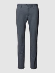 Chino mit Strukturmuster Modell 'MARK' von Only & Sons Blau - 9