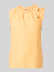 Bluzka o kroju regular fit z mieszanki wiskozy z dodatkiem lnu od Christian Berg Woman - 3