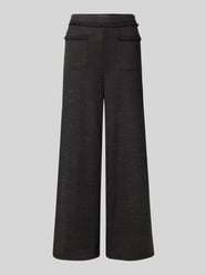 Broek met structuurmotief, model 'KATE FRINGA' van ICHI - 33