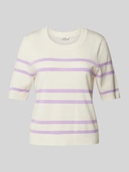 Gebreide pullover met ronde hals, model 'Carla' van mbyM - 15