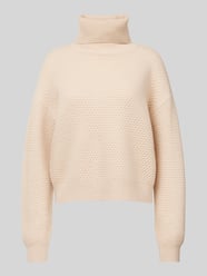 Sweter z dzianiny z golfem model ‘NERO’ od Max Mara Studio - 43