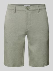 Shorts mit französischen Eingrifftaschen Modell 'MARK' von Only & Sons Grün - 9