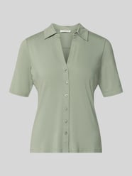 bluzka z rękawem o dł. 3/4 o kroju regular fit z mieszanki wiskozy od Marc O'Polo - 5