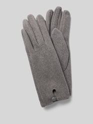 Handschuhe mit Knopfverschluss von EEM Grau - 38